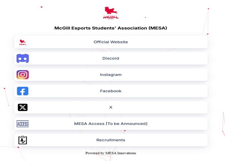 MESA Access description